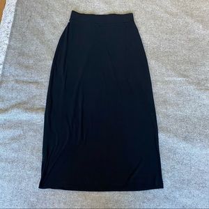 CALVIN KLEIN Black Maxi Shirt (size M)